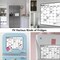 Magnetic Dry Erase Fridge Calendar Whiteboard for Refrigerator 16.9 x 11.8 Inches Planner